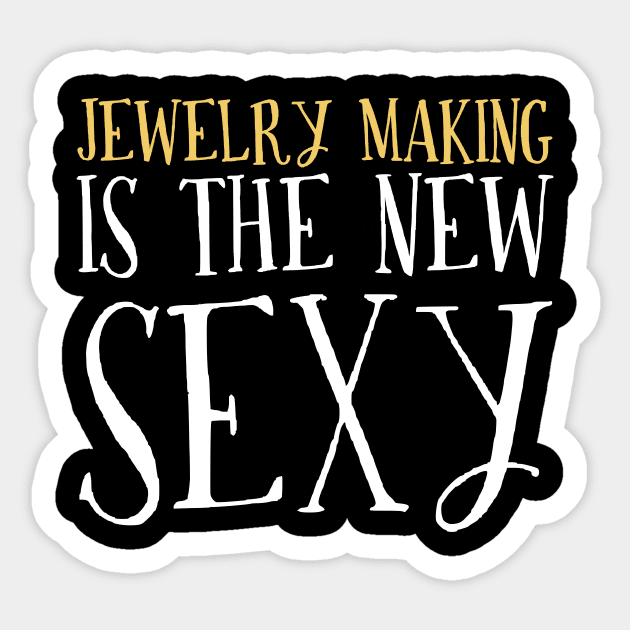 Gifts For Jewelry Making Lovers Sticker by divawaddle